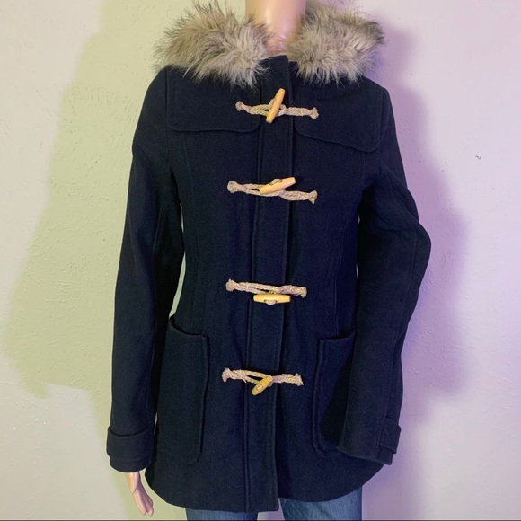 American Eagle Wool Peacoat - Picture 2 of 5